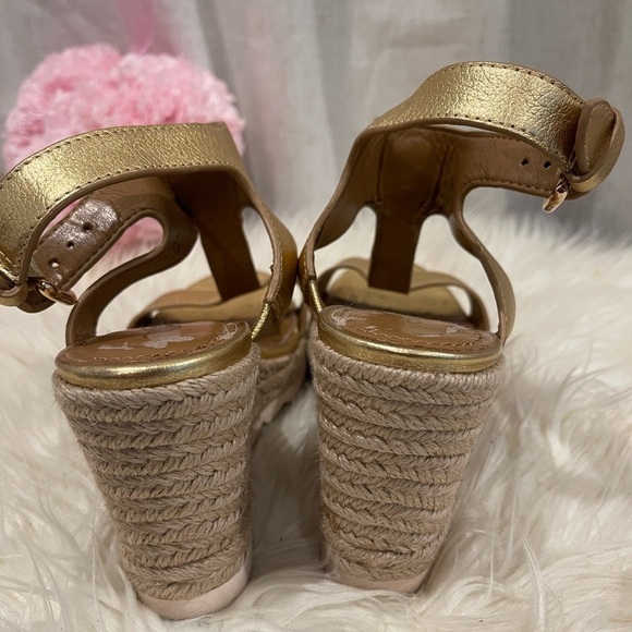 Coach Espadrilles Wedge Sandals Size 7 - Picture 5 of 11